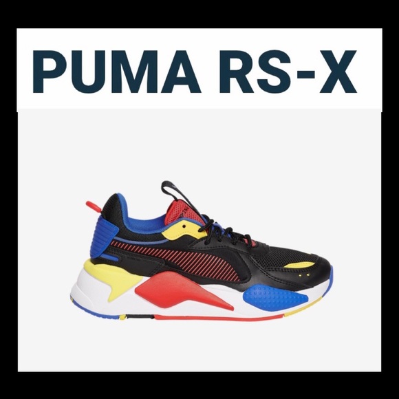 red blue yellow puma rsx